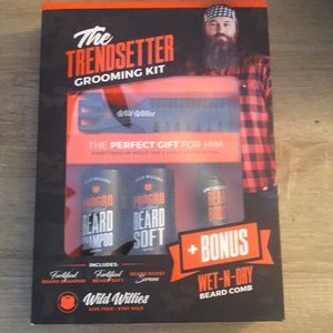 trendsetter grooming kit wild willies beard care